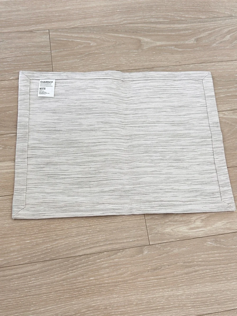 Crate & Barrel Aspen Cotton Placemats (Set of 4)